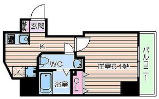 サムティ土佐堀Riberaの物件間取画像